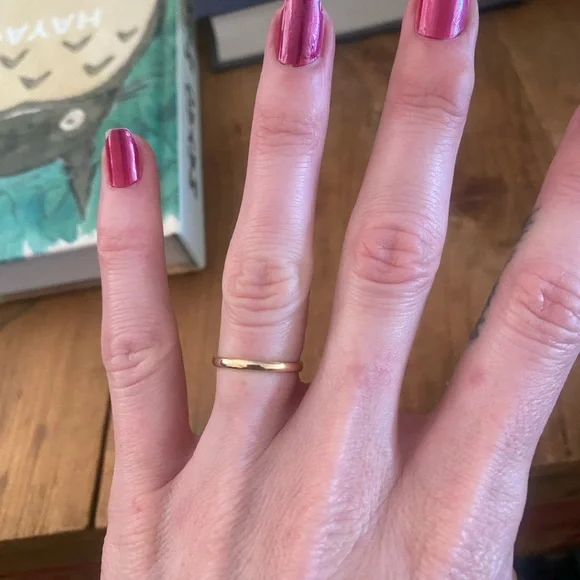 10k vintage Gold wedding band - Picture 1 of 2